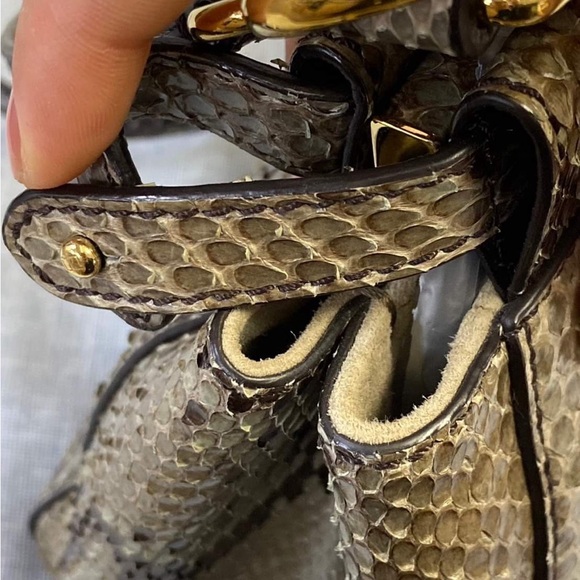 Fendi Peekaboo Mini Snakeskin - Picture 5 of 16